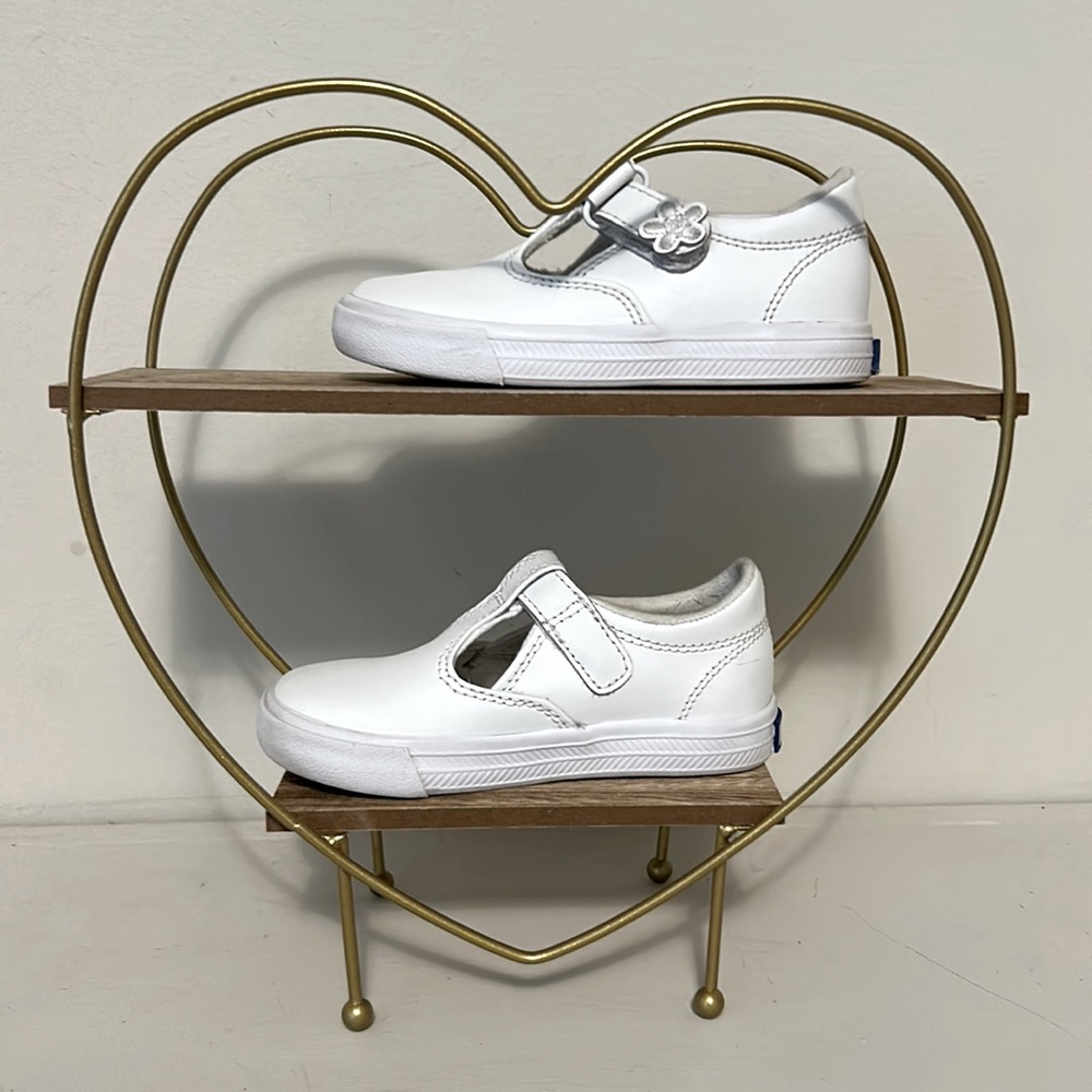 Keds T-strap white 7C